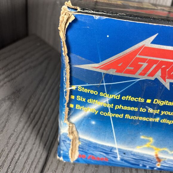 Tandy RADIO SHACK ASTRO THUNDER 80s VFD GAME BOXED BOX MANUAL 60-2197 - Japan - Picture 5 of 16